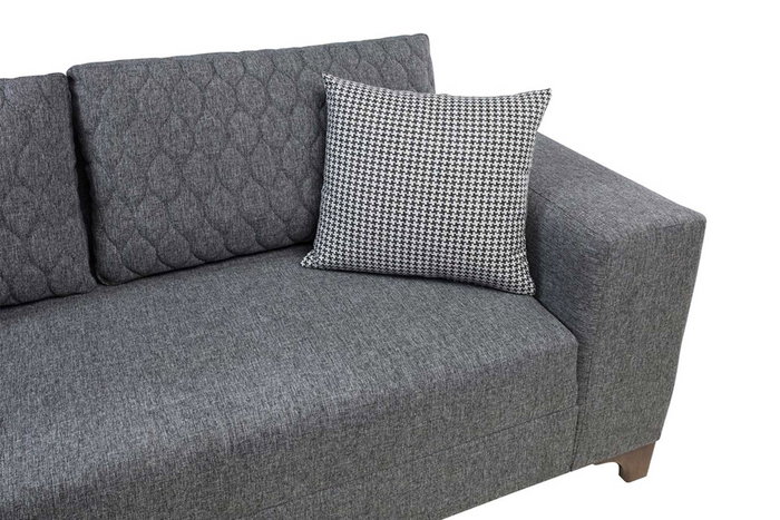 Atelier Del Sofa Loft Left - Sofá-cama de esquina Gris Atelier Del Sofa Loft Left - Sofá-cama de esquina Gris